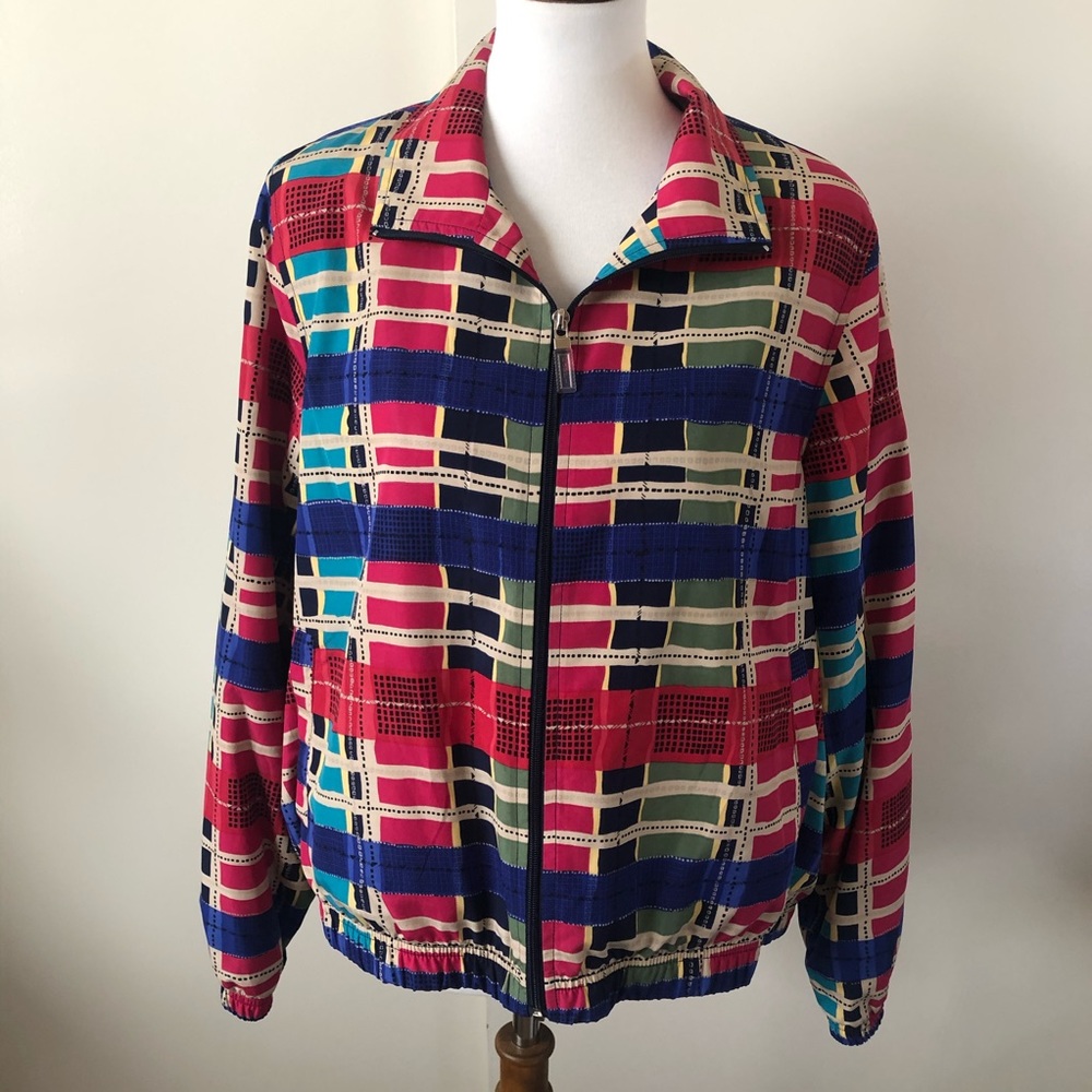 Koret Light Zipper Jacket Multicolored Sz L